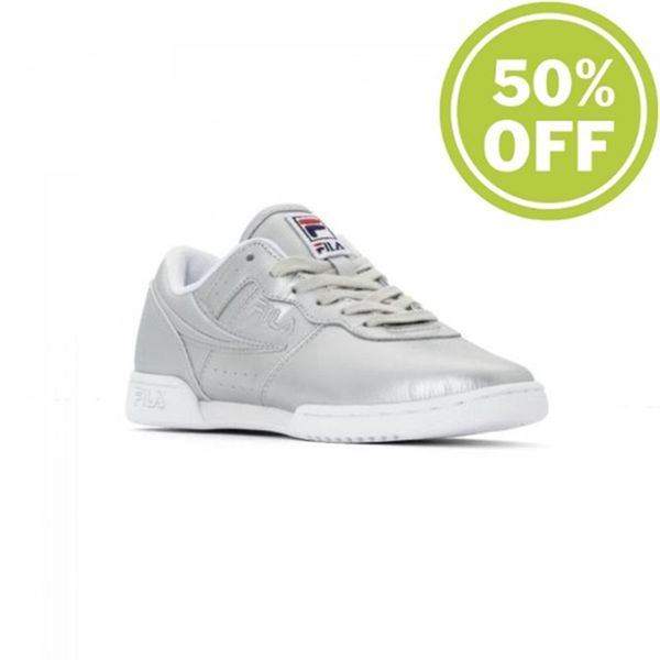 Fila Original Fitness M Low-Cut Women's Sneakers - Silver,NZ 294-72650